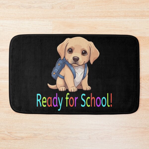 Item preview, Ready for School Cute Labrador Puppy – Back to School designed and sold by The Real Life Symphony.
