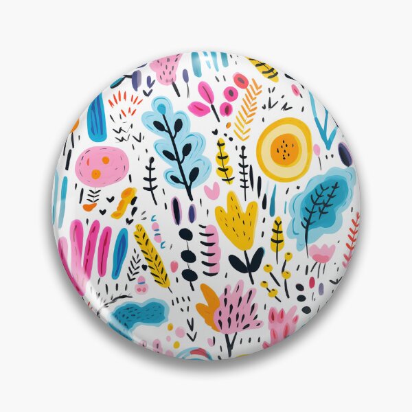 Item preview, Playful Botanical Doodle Garden designed and sold by HasHs.
