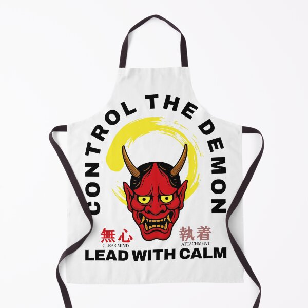 Item preview, No demon is too strong. Focus & self-control with poise designed and sold by Malek Design.