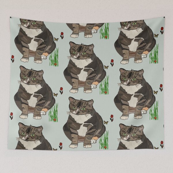 Item preview, Brown Tabby Cat Artwork designed and sold by kristalcurt.