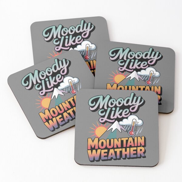 Item preview, Moody like mountain weather - Nature online - Say it with nature - Free nature for all - Nature rules - Nature the solution designed and sold by JansenGS.