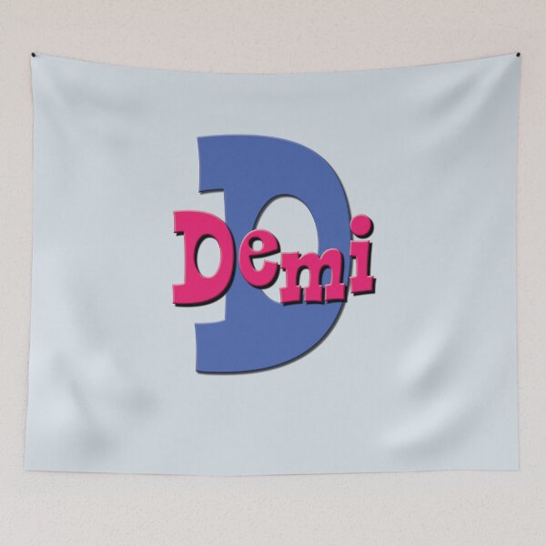 Item preview, D is for Demi, Girl's/Woman's Name and Initial  designed and sold by CharlottePlaceArt.