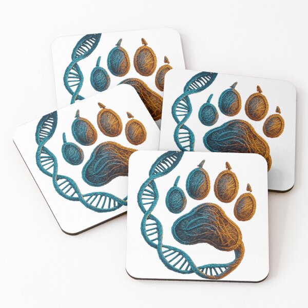 Item preview, Bio Paw – Minimal Pet Biotech Badge Tee/Hoodie designed and sold by TONSNAP.