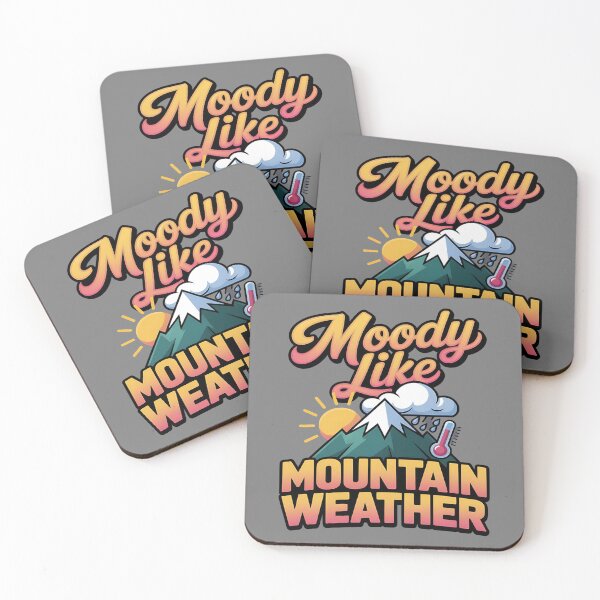 Item preview, Moody like mountain weather - Nature online - Say it with nature - Free nature for all - Nature rules - Nature the solution designed and sold by JansenGS.