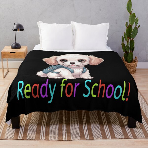 Item preview, Ready for School Cute Teacup Poodle Puppy – Back to School.png designed and sold by The Real Life Symphony.