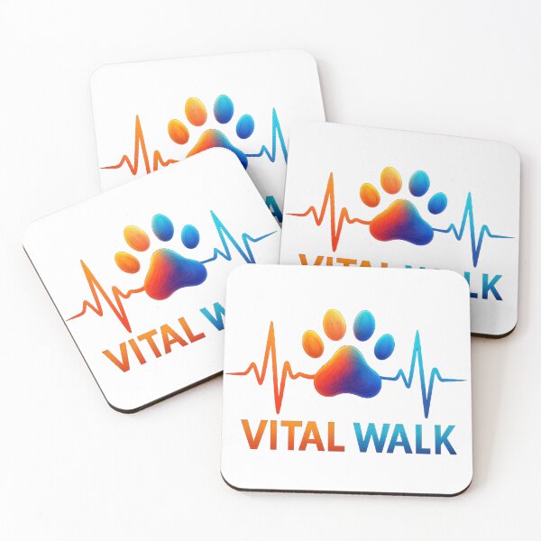 Item preview, Vital Walk – Minimal Pet Fitness Badge Tee/Hoodie designed and sold by TONSNAP.