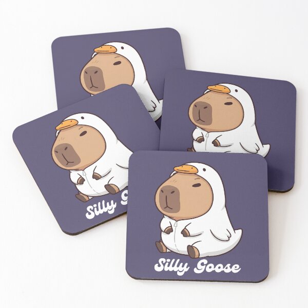 Item preview, Silly Goose - Silly Capybara designed and sold by The magic  Yellow bus.