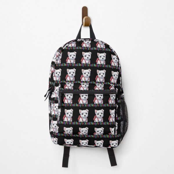Item preview, Ready for School Cute Westie Puppy – Back to School designed and sold by The Real Life Symphony.