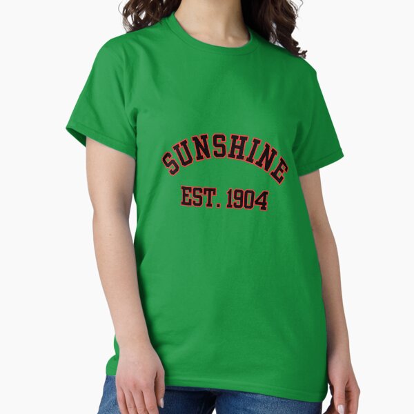 Aperçu de l'œuvre SUNSHINE ÉTABLI EN 1904, WEST IS BEST, SUNSHINE CBD créée et vendue par AASparksDesigns.