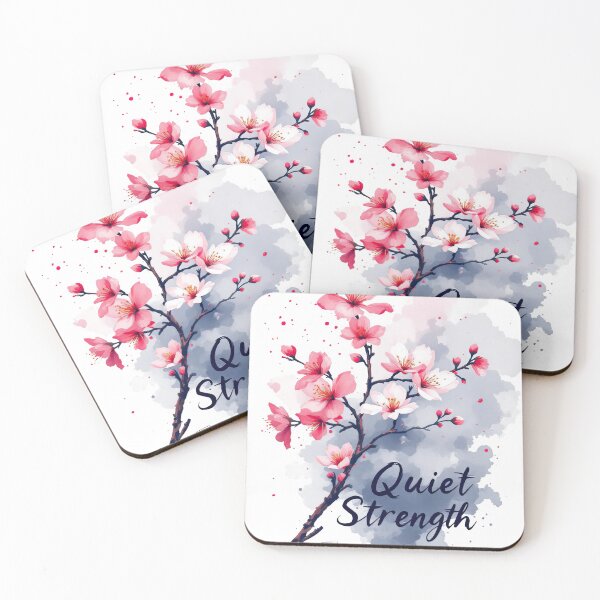 Item preview, A close up of a branch of a cherry tree with pink flowers designed and sold by cafegrafis.