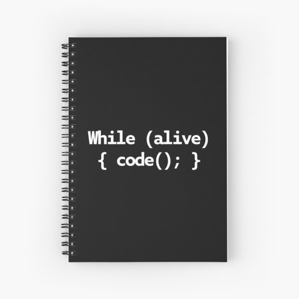 Item preview, While Alive Code Loop designed and sold by Code  Monkeys.