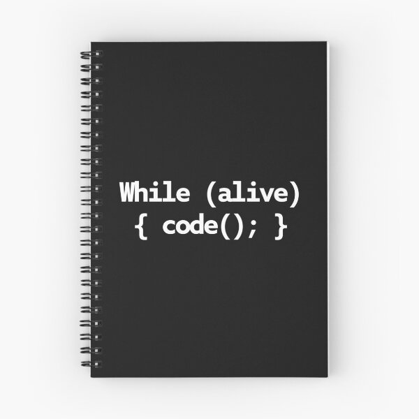 Item preview, While Alive Code Loop designed and sold by Code  Monkeys.