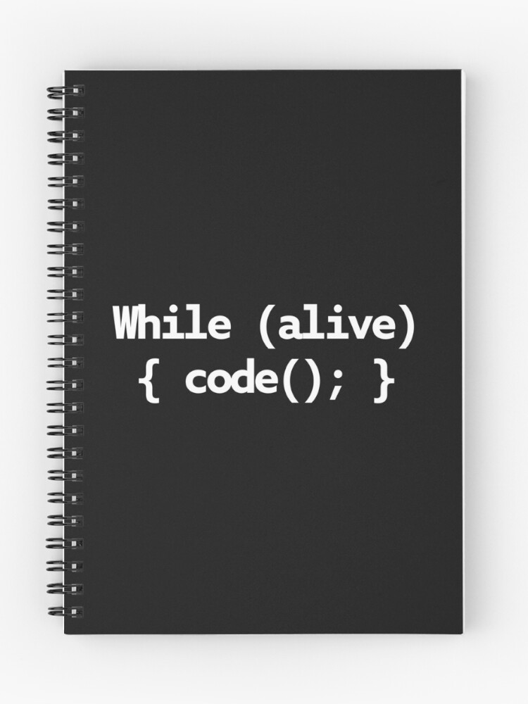Thumbnail 1 of 3, Journal, While Alive Code Loop designed and sold by WebBest.