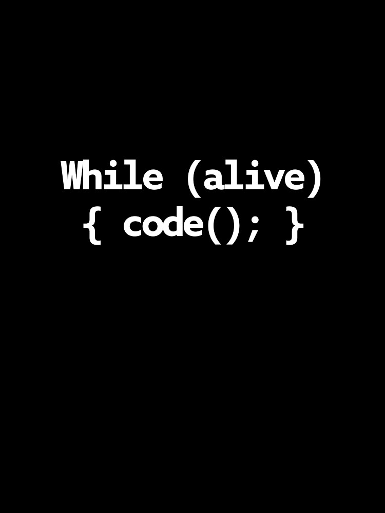 Thumbnail 7 of 7, Oversized T-Shirt, While Alive Code Loop designed and sold by WebBest.