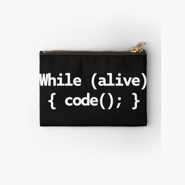 Item preview, While Alive Code Loop designed and sold by Code  Monkeys.