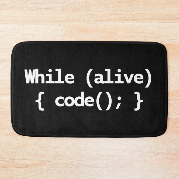 Item preview, While Alive Code Loop designed and sold by Code  Monkeys.