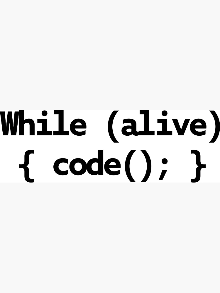 Thumbnail 3 of 3, Magnet, While Alive Code Loop designed and sold by Code  Monkeys.