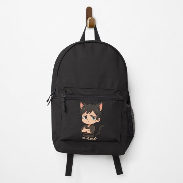 Item preview, Sassy Cat Boy Chibi – Cute Angry Anime Cat Kid with Meow Face designed and sold by ColorSplash123.