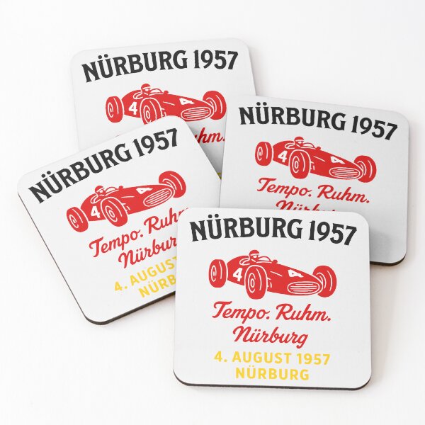 Item preview, Nürburg 1957 - German racing with speed, style & retro cult designed and sold by Malek Design.
