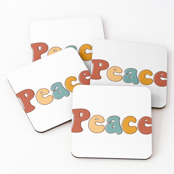 Item preview, Retro Peace Typography – Vintage Boho Lettering Design designed and sold by NorthernMan10.