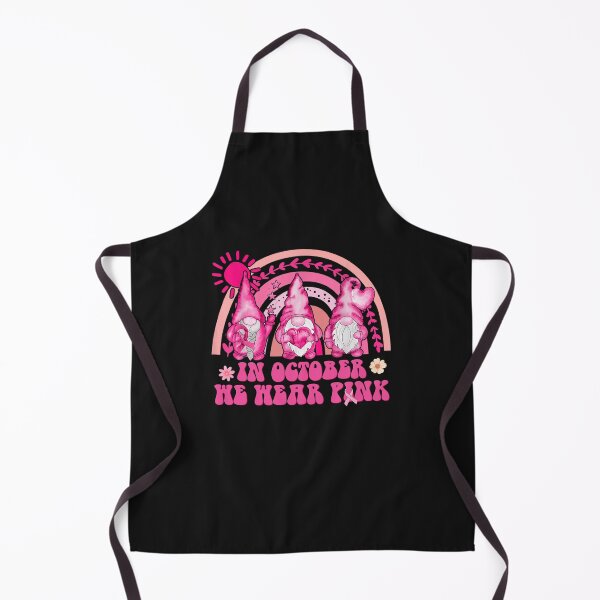 Item preview, In October we wear pink gnomes breast cancer awareness designed and sold by grumpzara.