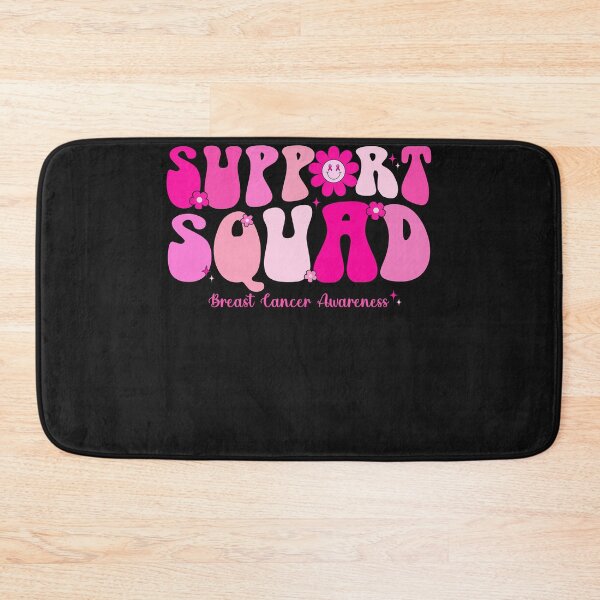 Item preview, Support Squad Sunflower Pink Ribbon Breast Cancer Awareness designed and sold by cawtoon.