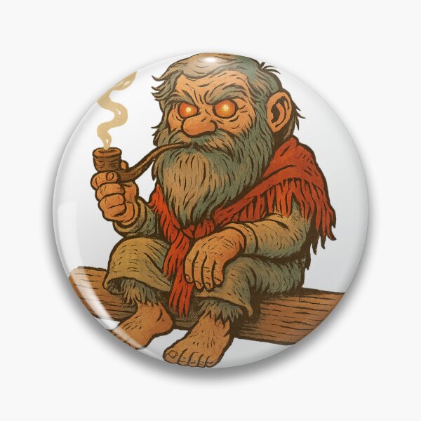 Item preview, T-shirt with a motif from Slavic mythology: Domovoy designed and sold by PROJEKT CERTPRO.