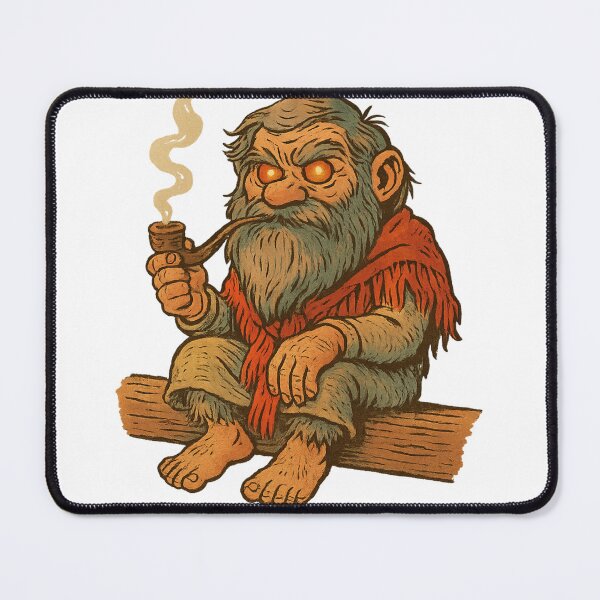Item preview, T-shirt with a motif from Slavic mythology: Domovoy designed and sold by PROJEKT CERTPRO.