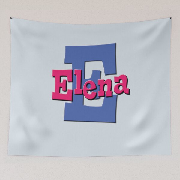 Item preview, E is for Elena, Girl's/Woman's Name and Initial  designed and sold by CharlottePlaceArt.