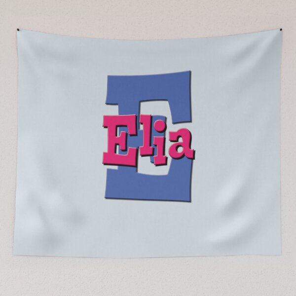 Item preview, E is for Elia, Girl's/Woman's Name and Initial  designed and sold by CharlottePlaceArt.
