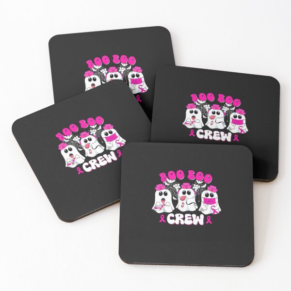 Item preview, Boo Boo Crew Nurse Halloween Costume Ghost Breast Cancer designed and sold by grumpzara.