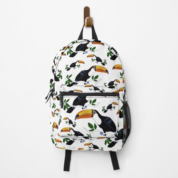 Item preview, Tropical Toucans Pattern - Playful Jungle Design designed and sold by CanvasTrails.