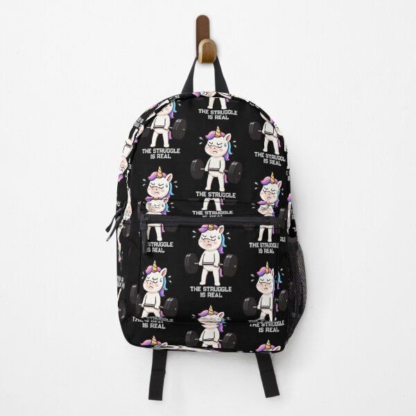 Item preview, Funny Unicorn The Struggle Is Real Deadlift Workout Fitness Boys Girls Kids designed and sold by rafaeltto.