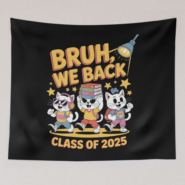 Item preview, Bruh we back - Back to school only - Funky back to school - I love back to school - Back to school for all - Next stop back to school - Back to school so what designed and sold by JansenGS.