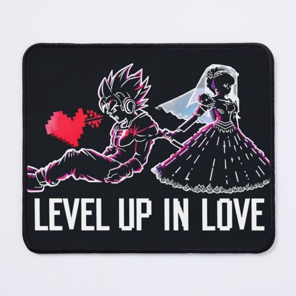 Item preview, LEVEL UP IN LOVE designed and sold by Sarina Peace.