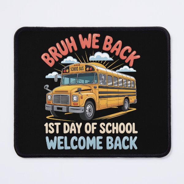Item preview, Bruh we back - The spirit of back to school - The back to school look - Back to school go for it - I fall for back to school - Back to school be ready- The magic of back to school designed and sold by JansenGS.