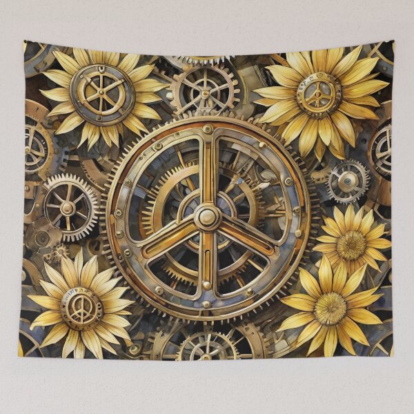 Item preview, Sunwheel Peacekeeper Bloom designed and sold by Dream Whimspirations.