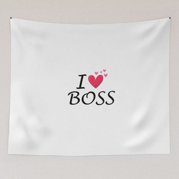 Item preview, I Love Boss  designed and sold by Juana-.