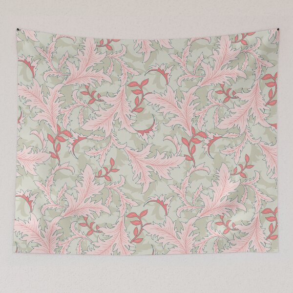 Item preview, Pastel Acanthus Leaves designed and sold by Farissa Designs.