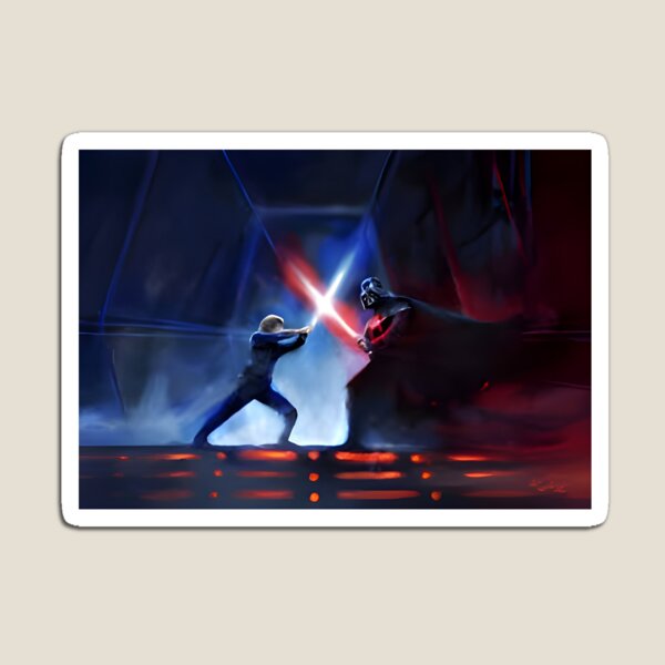 Item preview, Luke and Darth Vader fight designed and sold by The Shop of All Time.