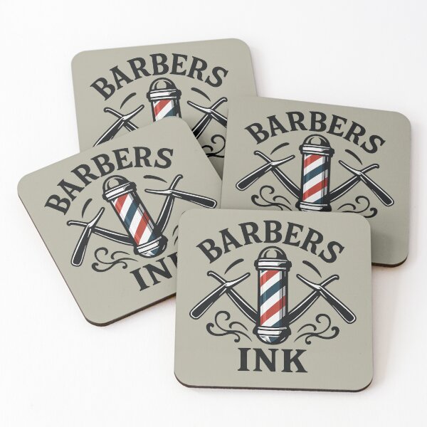 Item preview, Barbers Ink designed and sold by ThreadGhost.