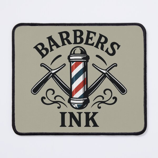 Item preview, Barbers Ink designed and sold by ThreadGhost.
