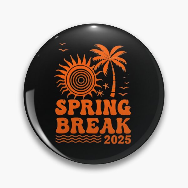Item preview, Tropical Spring Break 2025 Graphic Design T-Shirt designed and sold by FestivityFinds.