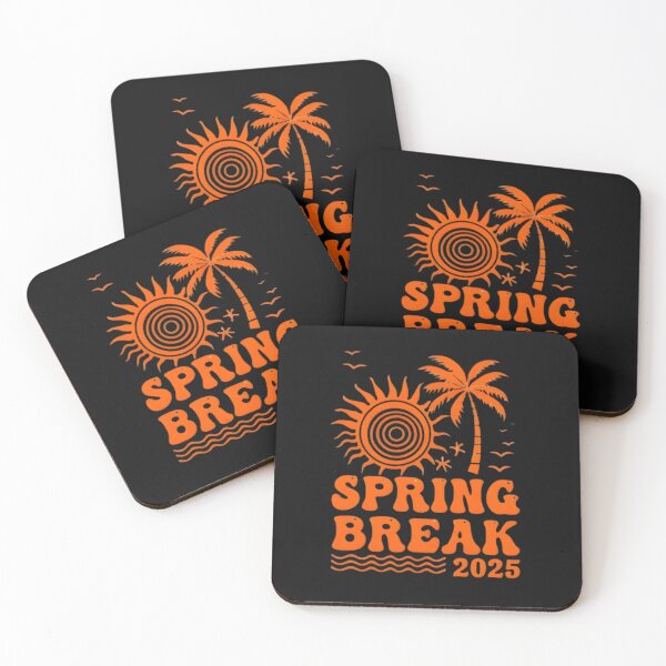 Item preview, Tropical Spring Break 2025 Graphic Design T-Shirt designed and sold by FestivityFinds.