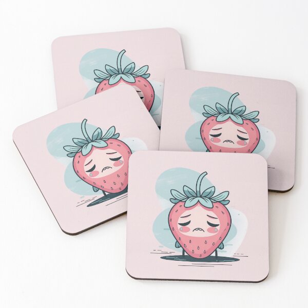 Item preview, Crying Strawberry – Berry Sad designed and sold by 0606PM.