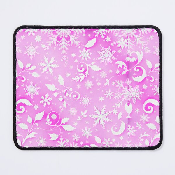 Item preview, Enchanted Rosewood Winter Pattern, Beautiful winter cruls, Sophisticated, Elegant Pink Scrollwork designed and sold by TheGaliyaStudio.