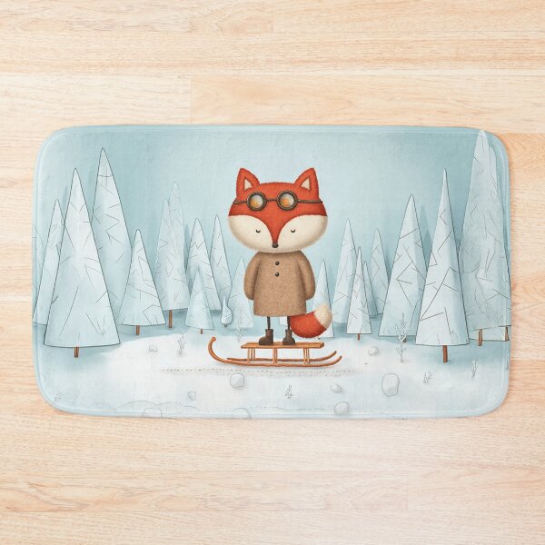 Item preview, Silent Sled Ride Through the Pines designed and sold by Whimsical Hug.