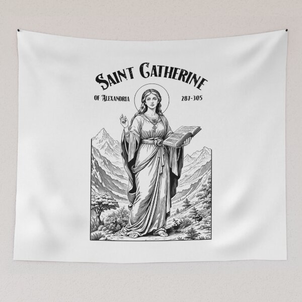 Aperçu de l'œuvre Philosophie Philosophe Patronne Sainte Catherine Philosophes créée et vendue par GrandeDuc.