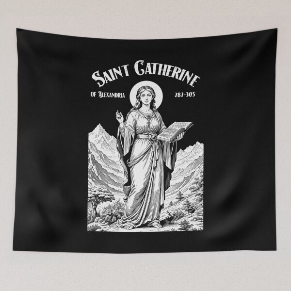 Aperçu de l'œuvre Philosophie Philosophe Patronne Sainte Catherine Philosophes créée et vendue par GrandeDuc.
