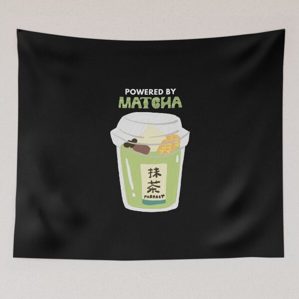 Item preview, Powered by Matcha designed and sold by dudelinart.